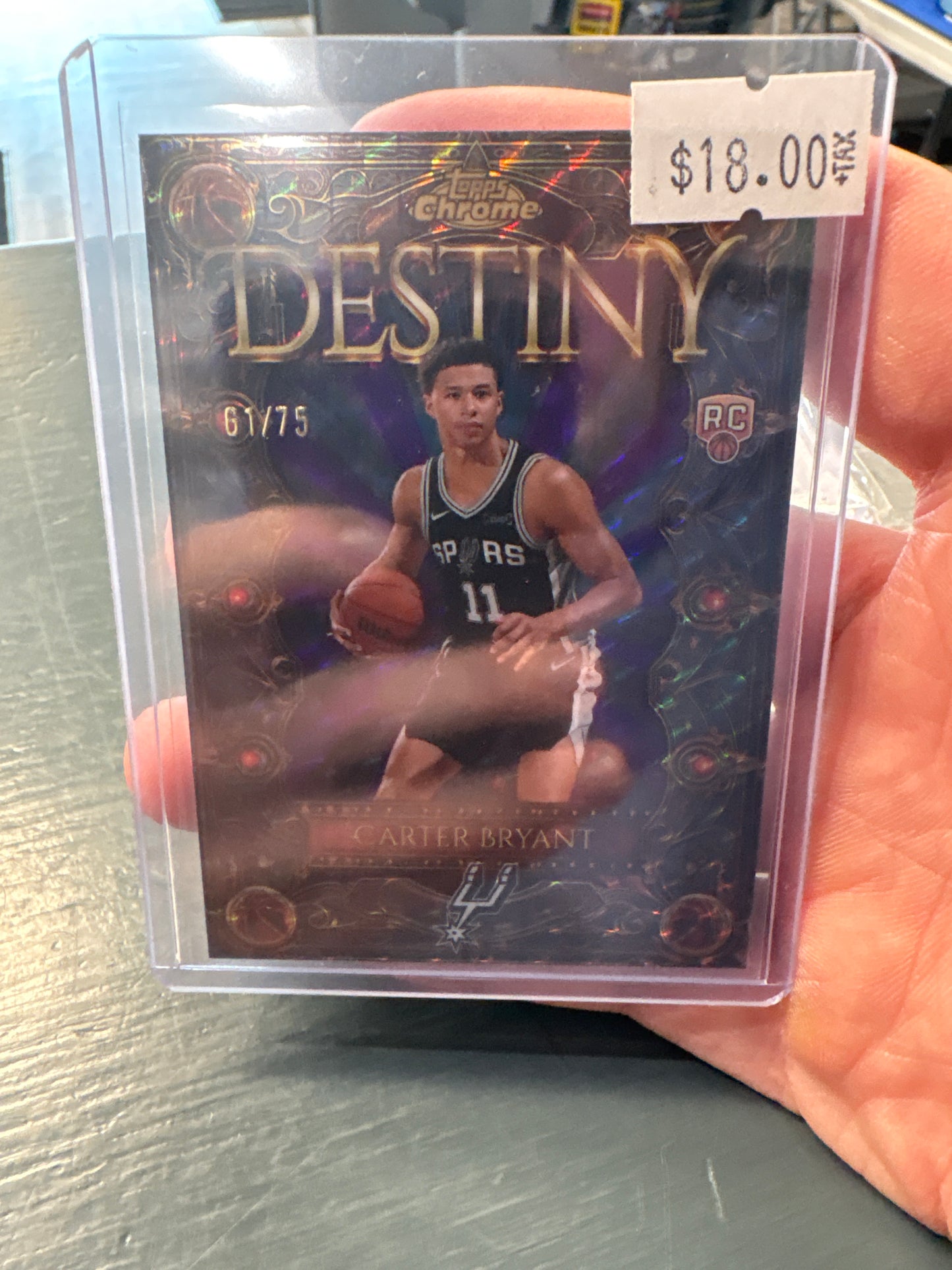 2025 topps chrome Carter Bryant destiny /75