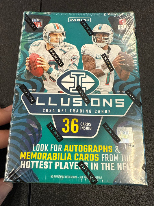 2024 illusions football blaster box